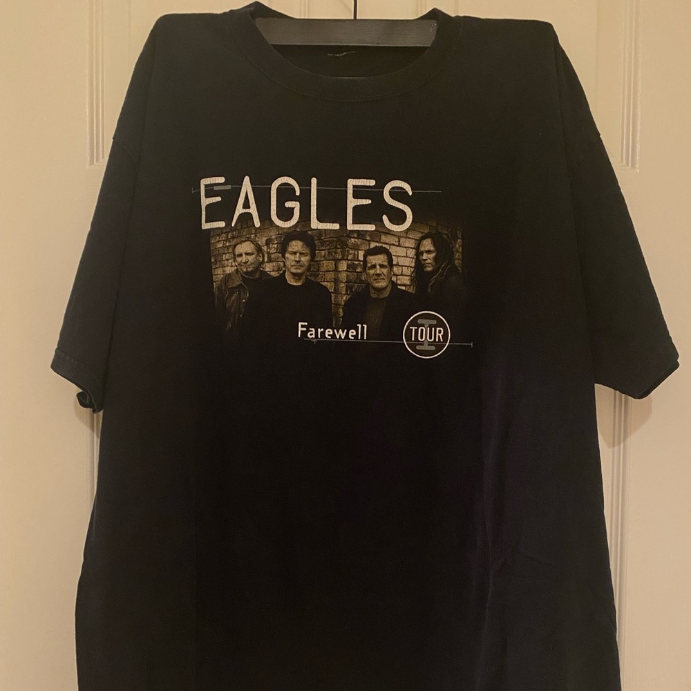 Eagles Vintage Original 2005 Farewell Tour Shirt XL Classic Rock Music Bands